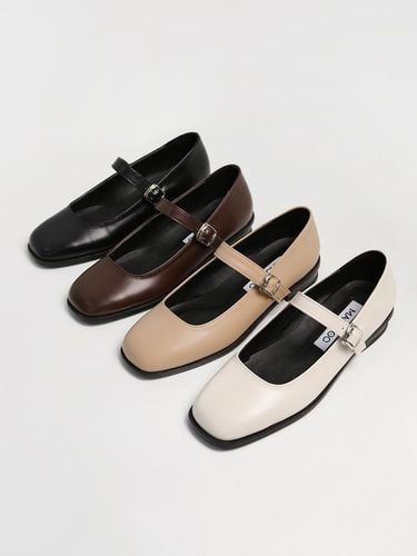 Classic Square Toe Mary Jane Shoes (2.5cm) - MAC MOC - Modalova