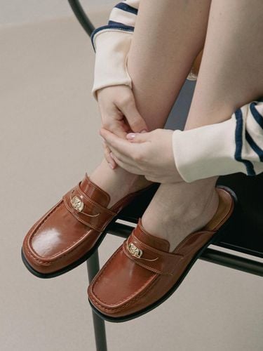 Square Toe Penny Strap Loafer (2.5cm) - MAC MOC - Modalova