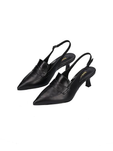 Premium Leather Handcrafted Slingback Pumps [] - back of the moon - Modalova