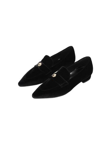 Velvet Premium 2cm Heel Loafer [] - back of the moon - Modalova