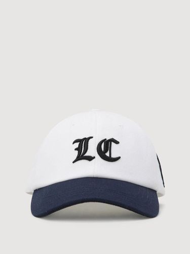 Color Block Twill Cotton Ball Cap [Beige] (LXRAM25110WHX) - LUCKY CHOUETTE - Modalova