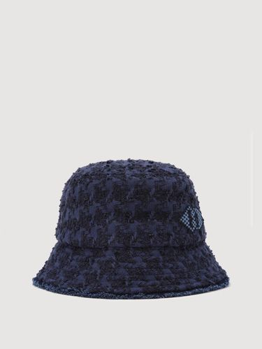 Tweed Check Wool-blend Bucket Hat [] (LXRAM25120NYD) - LUCKY CHOUETTE - Modalova