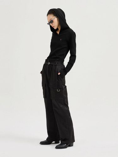 Out Pocket Banding Detachable Belt Jogger Pants [] (LFPNS25100BKX) - LUCKY CHOUETTE - Modalova