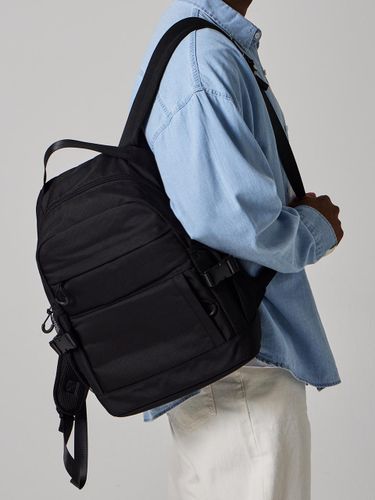 High-Tech Essential Utility Laptop Compartment Backpack [] - BSMT - Modalova