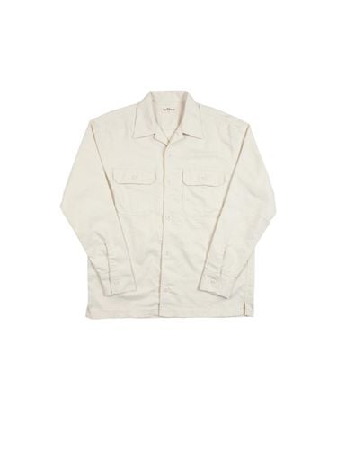 Utility Cotton Relaxed Fit Shirt [Beige] - SENTIBONES - Modalova