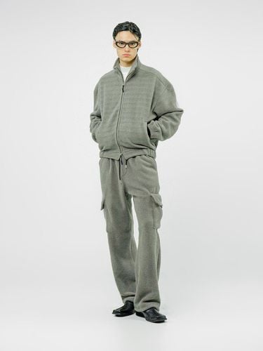 Fleece String Regular Fit Cargo Pants [Khaki] (M244PT05KA) - Chance’s noi - Modalova