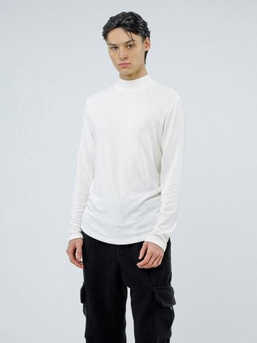 Fleece Wool Half Turtleneck Premium Sweater [Beige] (M244TP03WH) - Chance’s noi - Modalova