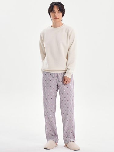 Bicycle Juja Pure Cotton Men's Pajama Pants [Pink] - MAY FLOWER - Modalova