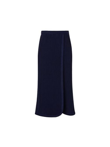 Winter Wrap H-Line Pleated Skirt [] - MONPLISSE - Modalova