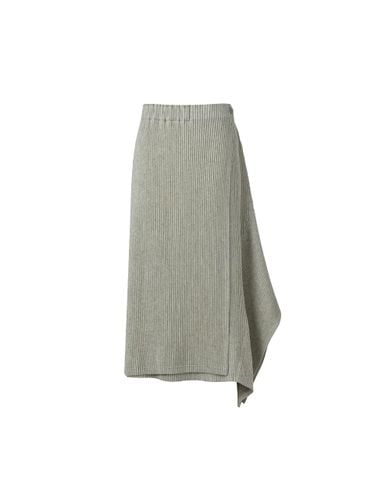 Side Patch A-Line Pleated Skirt [] - MONPLISSE - Modalova