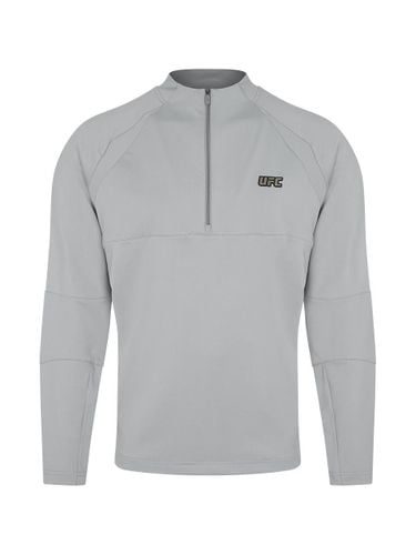 Regular-fit Half-zip Long Sleeve T-shirt [Grey] (U4LSV3106GR) - UFCSPORT - Modalova