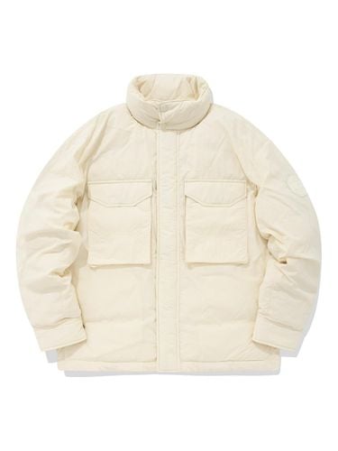 Winter Guard Relaxed-Fit Double-Insulated Down Jacket [Ivory] (U2DJT4304IV) - UFCSPORT - Modalova