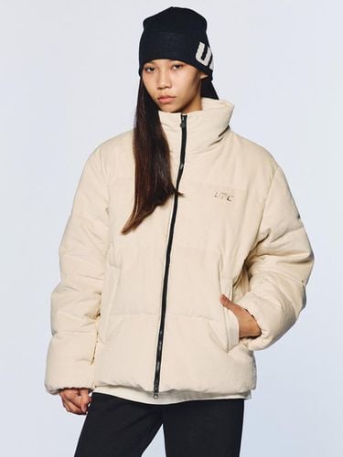 Corduroy Relaxed-fit Short Down Jacket [Ivory] (U2DJT4305IV) - UFCSPORT - Modalova