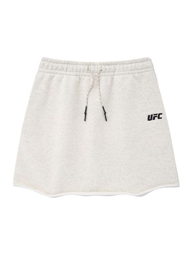 Basic Elastic Waist Mini Skirt [Beige Gray] (U2SKU2201M1) - UFCSPORT - Modalova