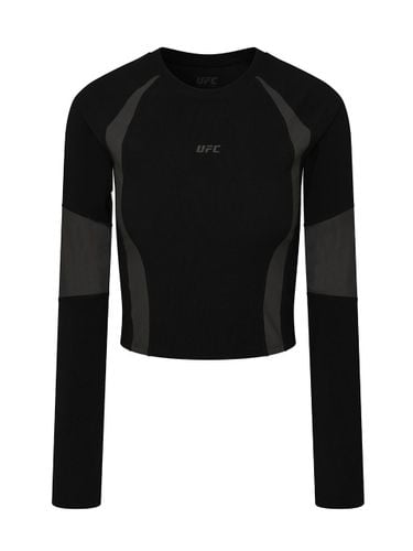 Pro Crop Fit Long Sleeve T-shirt [Black] (U4LSU3205BK) - UFCSPORT - Modalova