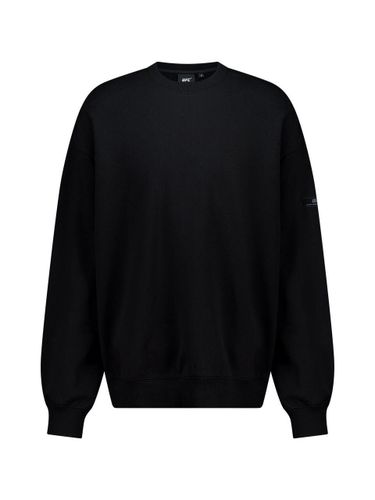 Cozy Overfit Brushed Fleece Sweatshirt [Black] (U2SWW1101BK) - UFCSPORT - Modalova