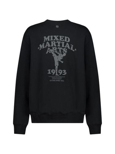 UFC High Kick Relaxed Fit Sweatshirt [Black] (U2SWV3102BK) - UFCSPORT - Modalova