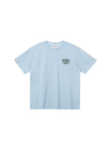 Archive Graphic Vintage Relaxed Fit T-shirt [Sky] - PAN AM - Modalova