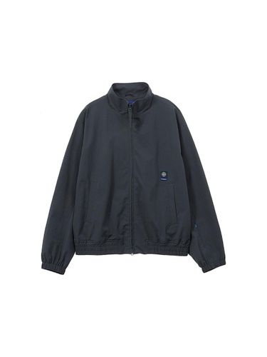 High-neck Stretch Twill Jacket [Charcoal] (3112) - PAN AM - Modalova