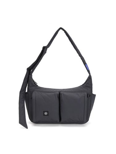 Padded Nylon Washable Crossbody Bag [Dark Gray] (0113) - PAN AM - Modalova