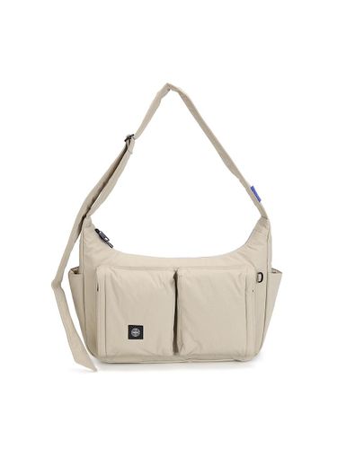 Padded Nylon Crossbody Bag [Beige] (0113) - PAN AM - Modalova