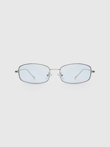 Stainless Steel UV400 Sunglasses [Blue Tint] - BLUE ELEPHANT - Modalova