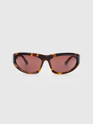 Leopard Print UV400 Sunglasses - BLUE ELEPHANT - Modalova