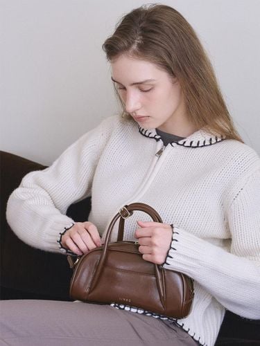 Vegan Leather Versatile Compact Handbag [] - IINES - Modalova