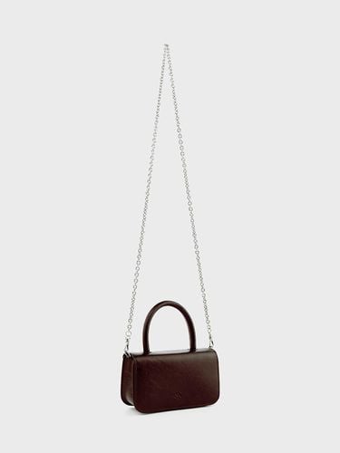 Chain Strap Top Handle Mini Bag [Dark Brown] (AP12-4040-DB) - MONSAC - Modalova