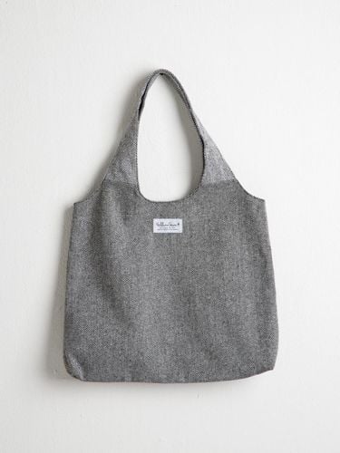 Herringbone Round Organic Canvas Shopper Bag [] (YS2031GR) - Yellowstone - Modalova