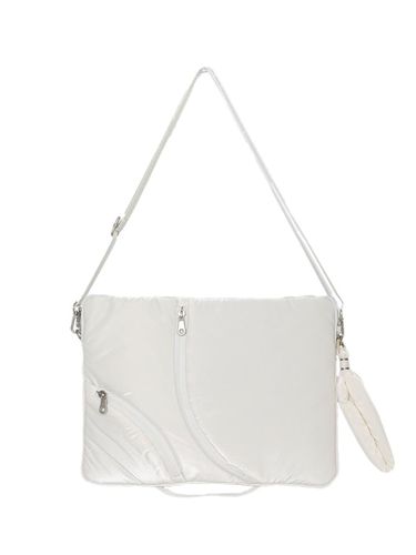 Inch Cushioned Detachable Strap Laptop Clutch [Cream] - ACOC - Modalova