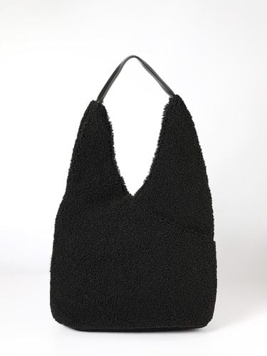 Oblique Eco-fur Vegan Leather Shopper Bag [] - Yellowstone - Modalova