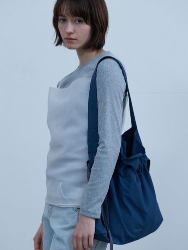 Drawstring Casual Bag [Indigo Blue] - ACOC - Modalova