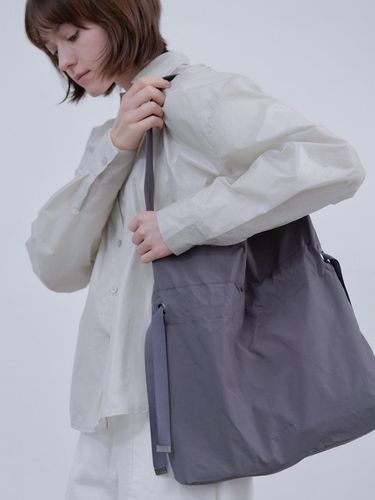 Drawstring Casual Bag [Charcoal] - ACOC - Modalova