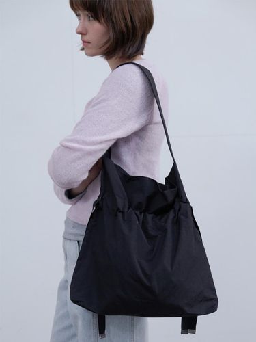 Drawstring Casual Bag [Black] - ACOC - Modalova