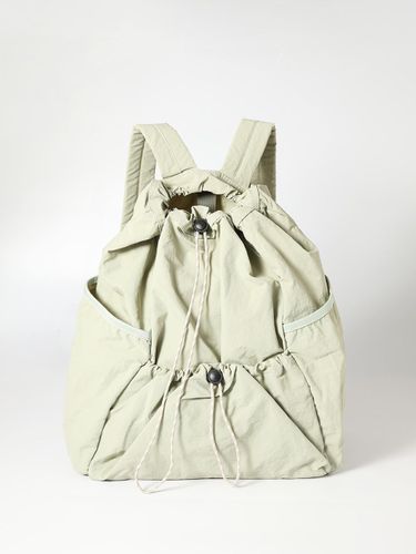 Cargo String Water-resistant Nylon Backpack [] - Yellowstone - Modalova