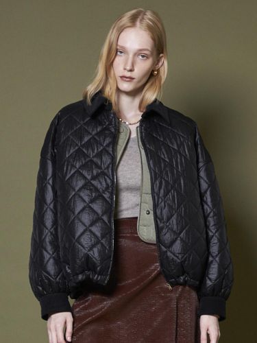 Quilted Lightweight Detachable Jacket [Beige] - Maison de Ines - Modalova