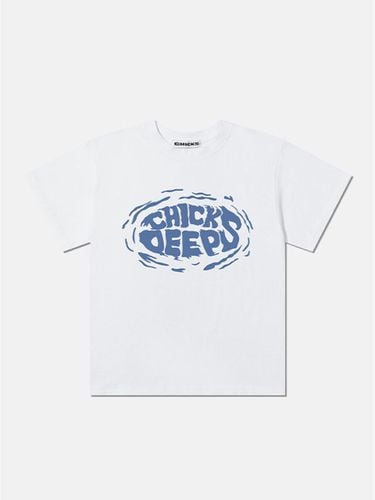 DTP Graphic Logo Short-Sleeve T-Shirt [Beige] - chicks - Modalova