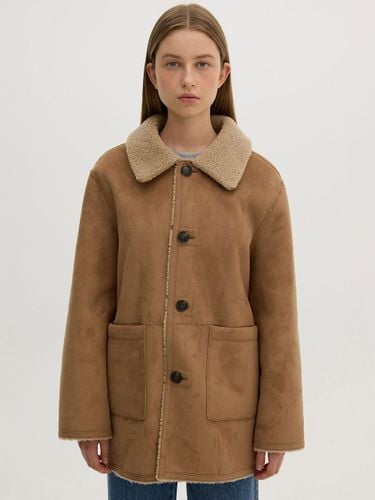 Reversible Eco Fur Suede Jacket [] - AVAM HOME - Modalova