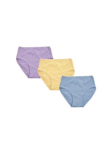 Organic Cotton Easy Brief [Lavender/Yellow/Dusty Blue] - 5PENiNG - Modalova