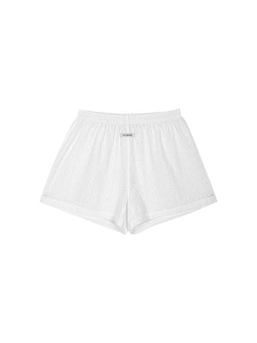 Relaxed Fit High Rise Shorts [Beige] - 5PENiNG - Modalova