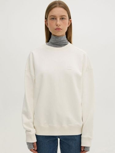 Oversized Cotton Standard Logo Sweatshirt [Beige] - AVAM HOME - Modalova