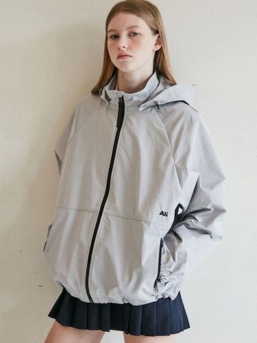 Zip-up Hoody Overfit Nylon Jacket [] - AVAM HOME - Modalova