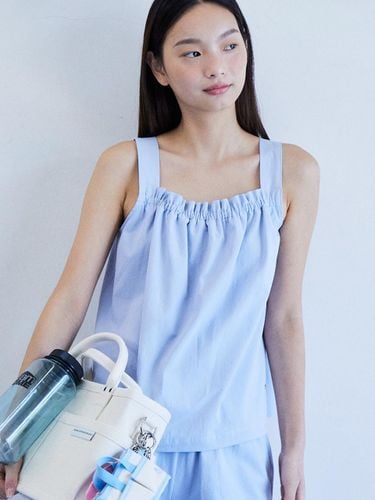 Shirring Sleeveless Cotton Top [] - AVAM HOME - Modalova