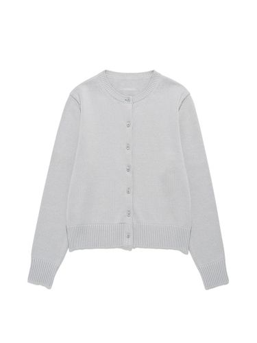 Button Relaxed Knit Cardigan [Grey] - AVAM HOME - Modalova