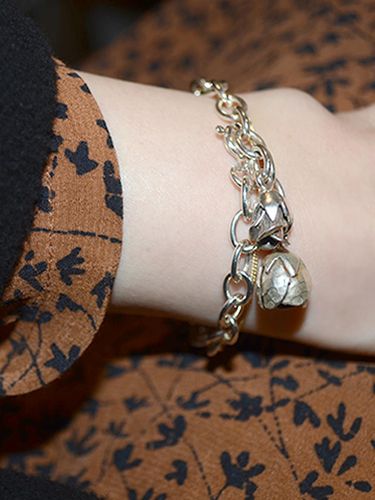 Sterling Chain Banding Bracelet - martha in the garret - Modalova