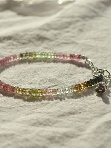 Tourmaline Sterling Silver Bracelet - martha in the garret - Modalova