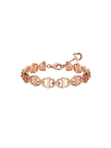 Silver Rose Gold Plated DualDD Bracelet (JDRBPVF21XX) - DIDIER DUBOT - Modalova