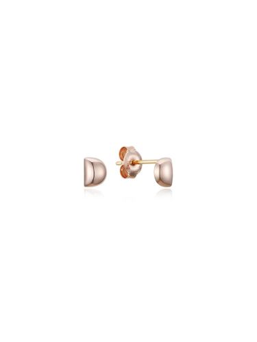 K Rose Gold Glass Stone Earrings (JDRERYS01XX) - DIDIER DUBOT - Modalova