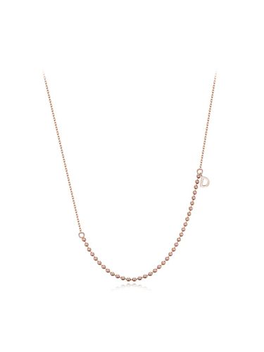 K Gold Delicate Necklace (JDRNRXF43XX) - DIDIER DUBOT - Modalova